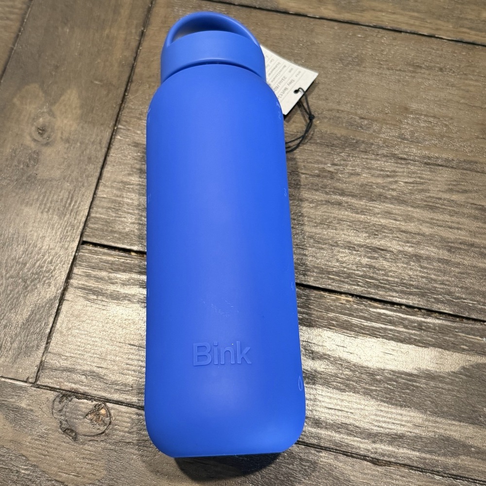 Bink Day Bottle Cobalt Blue New With Twist Lid